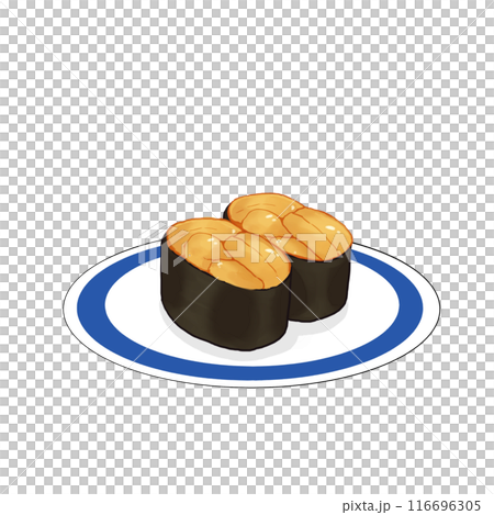 Sushi sea urchin 116696305