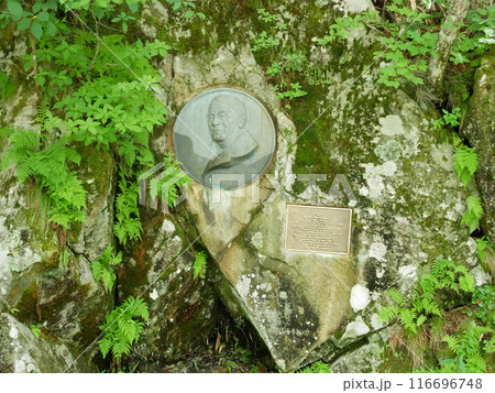 上高地のウェストン碑(長野:松本) 上高地のウェストン碑(長野:松本) 116696748