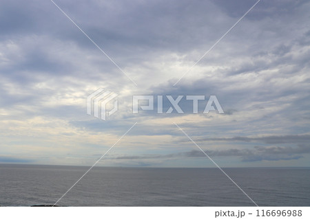 曇り空 海 曇り空 海 116696988