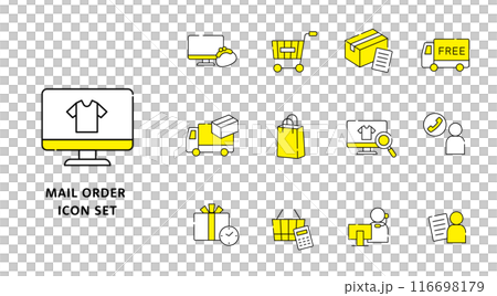 通販　アイコン　セット 116698179