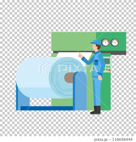 製紙工場オペレーター 製紙工場オペレーター 116698444