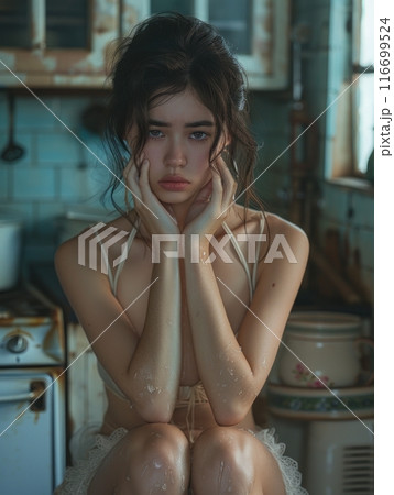 woman in depression woman in depression 116699524