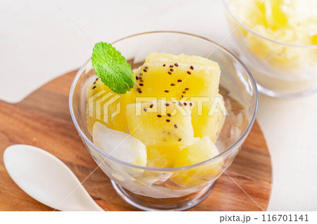 キウイとソーダのシャキシャキ氷 116701141