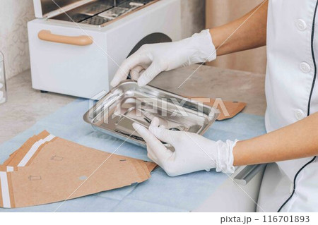 Surgical Preparation: Showing the preparation process for surgical procedures Surgical Preparation: Showing the preparation process for surgical procedures 116701893