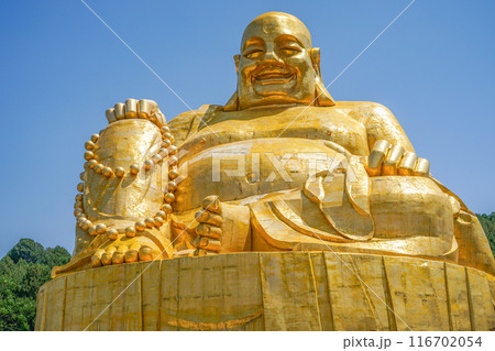 千仏山の弥勒菩薩 116702054