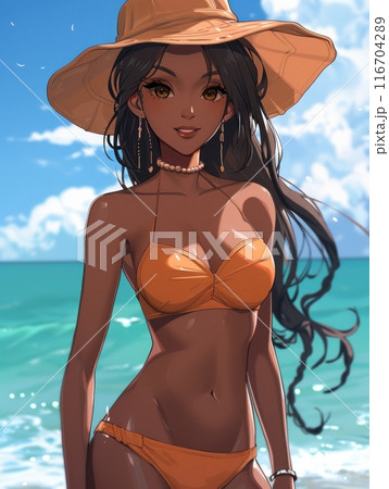 woman by the sea 116704289