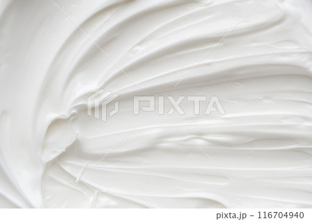 White lotion beauty skincare cream texture cosmetic product background White lotion beauty skincare cream texture cosmetic product background 116704940