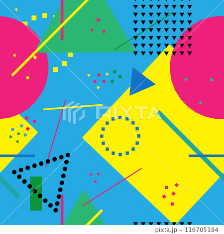 Vector abstract seamless pattern. 116705184