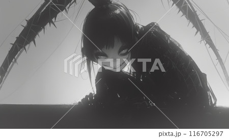 evil spider monster 116705297