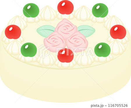 バタークリームレトロケーキ バタークリームレトロケーキ 116705526