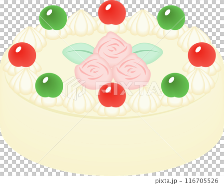 バタークリームレトロケーキ バタークリームレトロケーキ 116705526