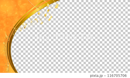 音楽のフレーム 116705706