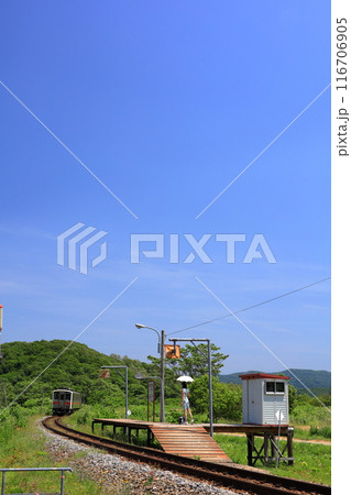 宗谷北線とも呼ばれ、ひときわ旅情深い路線の糠南駅 宗谷北線とも呼ばれ、ひときわ旅情深い路線の糠南駅 116706905