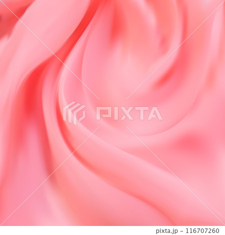 Soft focus texture of the silk fabric, soft pink. Peach pink fabric background. Crumpled soft rose color satin texture Pastel textile background. Soft focus texture of the silk fabric, soft pink. Peach pink fabric background. Crumpled soft rose color satin texture Pastel textile background. 116707260