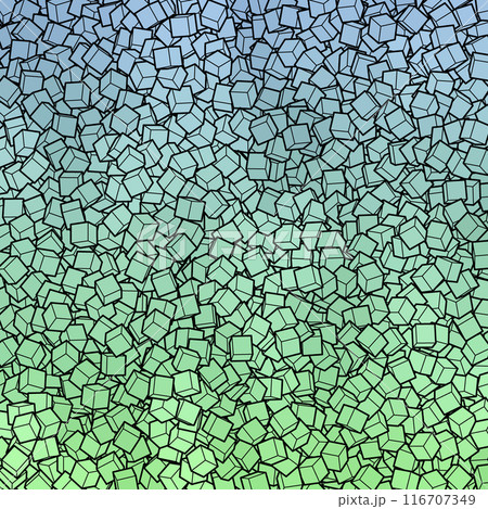 Colored background from cubes. Background template. eps 10 116707349