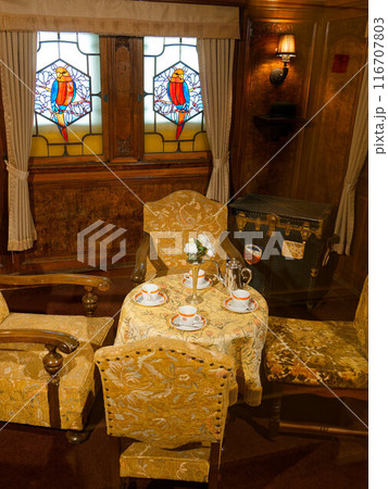 客船の豪華な客室 116707803