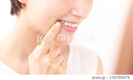 口元 デンタル 歯 口元 デンタル 歯 116709479