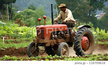 Spring Planting on the Farm 116709616