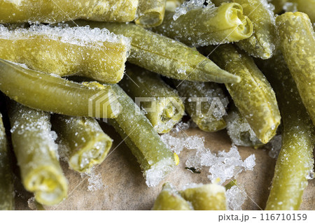 frozen food beans, cut into pieces 116710159
