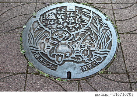 マンホールのふた(木更津市) マンホールのふた(木更津市) 116710705