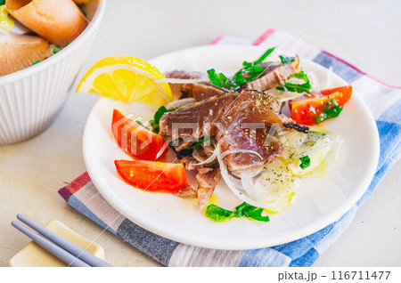 カツオのカルパッチョ 116711477