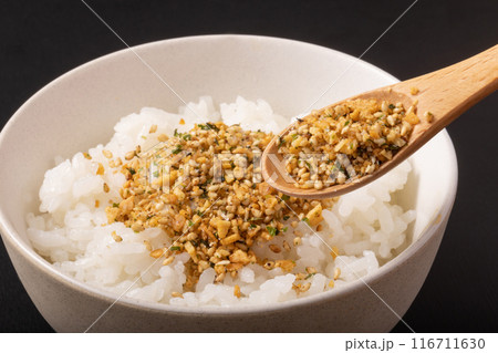 ガーリック　ふりかけ　ごはん 116711630