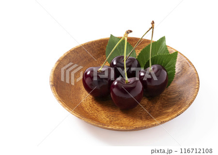 白バックのアメリカンチェリー 116712108