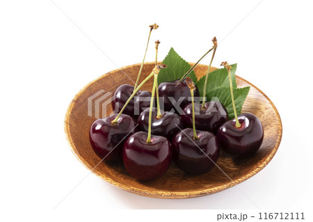 白バックのアメリカンチェリー 116712111