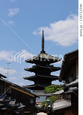 八坂の塔がある景色【京都】 八坂の塔がある景色【京都】 116712546