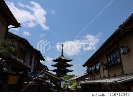 八坂の塔がある景色【京都】 116712549
