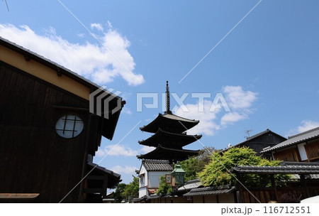八坂の塔がある景色【京都】 116712551