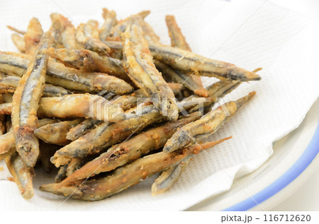 キビナゴの唐揚げ キビナゴの唐揚げ 116712620