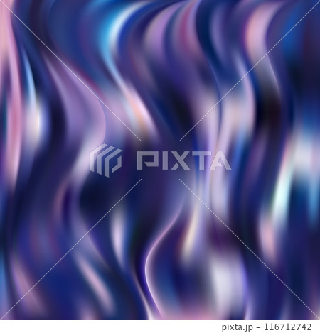 The texture of the satin fabric in blue. free space for your text. Canvas texture or background. eps 10 116712742