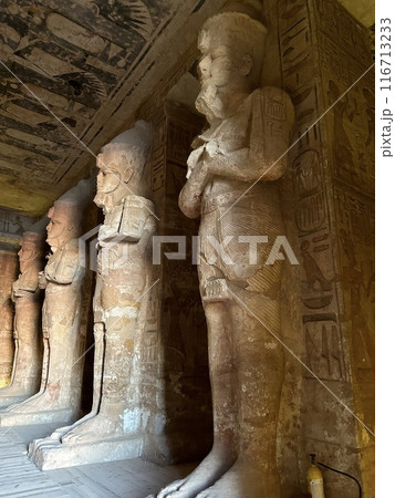 アブシンベル神殿の内部 116713233