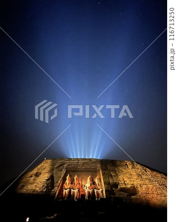 アブシンベル神殿の音と光のショー 116713250