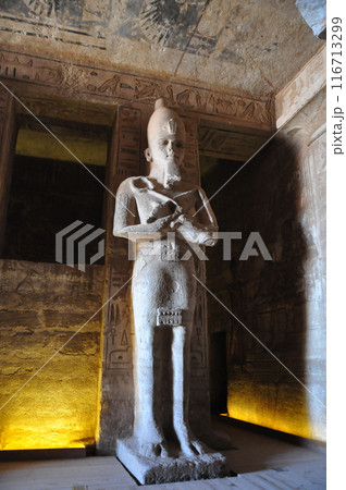 アブシンベル神殿の内部 アブシンベル神殿の内部 116713299