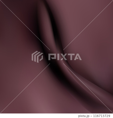 abstract background luxury cloth or liquid wave. brown flag pattern on the fabric texture. brown fabric texture for background. eps 10 116713729