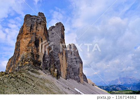 ラヴァレード峠 トレ・チーメ北壁 ラヴァレード峠 トレ・チーメ北壁 116714862