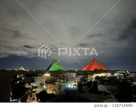 エジプトのピラミッド エジプトのピラミッド 116714890