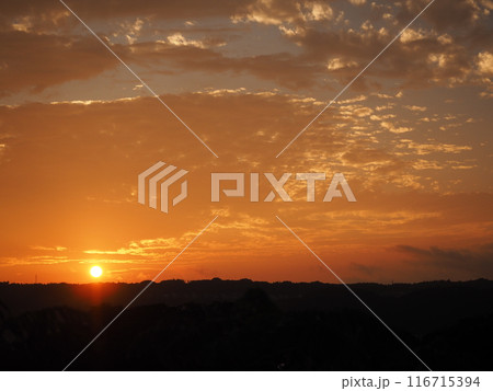 夕焼け小焼け 夕焼け小焼け 116715394