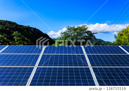ソーラーパネル 116715519