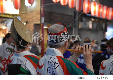 神楽坂祭の風景　東京 116716501