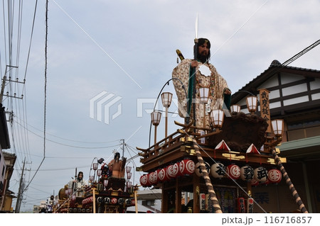 佐原の大祭の風景　千葉 116716857