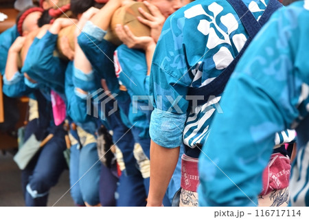 佐原の大祭の曲曳き　千葉 116717114