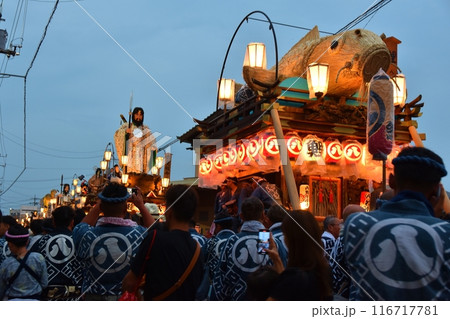 夜の佐原の大祭　千葉 116717781