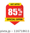Get Upto 85 percent off Special Offer Vector Graphic 116718611