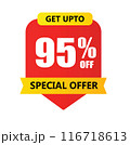 Get Upto 95 Percent Off Special Offer Vector Graphic 116718613
