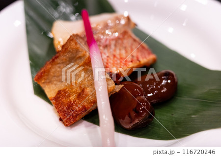 日本の香川県高松市で食べたとても美味しい日本料理 日本の香川県高松市で食べたとても美味しい日本料理 116720246