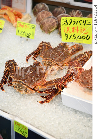 タラバガニ　露店 116721314