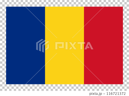 国旗　ルーマニア 116721372